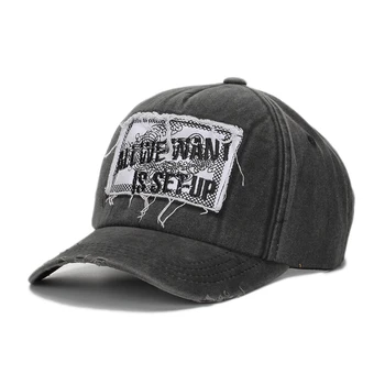 2023 אופנה חדשה כובע בייסבול עבור גברים, נשים, מכתב רקום, כובע בייסבול כותנה מתכווננת חיצונית מזדמן ירך חם כובעים