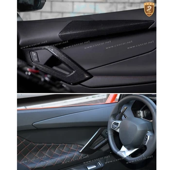 יבש סיבי פחמן LP700 OEM פנים בסגנון הדלת Trims על Lamborgini Aventador lp700 OEM סגנון המכונית דלת הפנים לקצץ קישוט