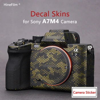 עבור Sony A7 II III IV SIII המצלמה פרימיום המדבקה לעור ZVE10 A7III A7SIII A7IV המצלמה Anti-scratch סרט לכסות מדבקה