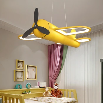 המודרני הוביל אורות תליון לילדים חדר ילדים ילד חדר בבית דקו תקרת טיס תאורה Fixtur