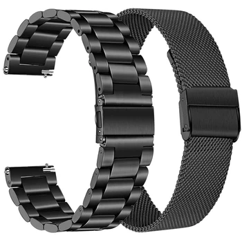 נירוסטה רצועה עבור Lenovo לצפות S2/S2 Pro חכם להקת מטאל מהיר לשחרר חגורות עבור Lenovo שעונו של X פלוס קוראה צמיד