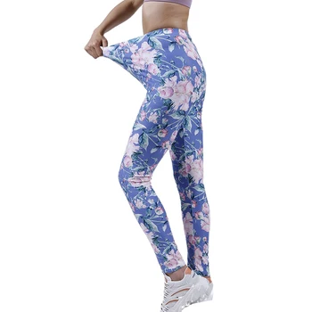 VISNXGI לקשור צבע דק חותלות גבוהות המותניים לדחוף את ספורט הנשים יוגה מכנסיים צמודות אימון כושר ריצה קרסול-אלסטי באורך התחתונה.