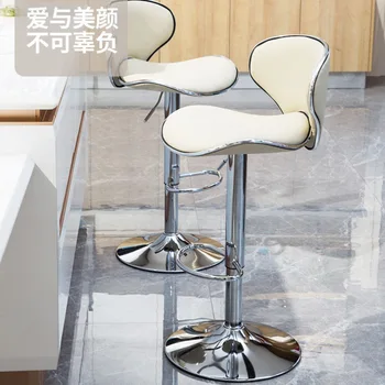 C0029 שולחן בר הכיסא מול השולחן כיסא האוכל הכיסא חנות כיסא מודרני מינימליסטי בר כיסא בר שרפרף גבוה גבוהה צואה