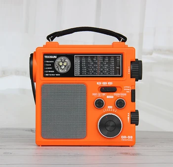 GR-98 AM/FM/SW רדיו דיגיטלי DSP demodulation FM, גלים בינוניים, קצרים גל קטן מצביע יד הגביר הביתה רדיו לשעת חירום