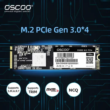 OSCOO PCIe NVMe M. 2 2280 SSD M2 הכונן הקשיח Gen3x4 פנימי של מצב מוצק דיסק קשיח למחשב נייד נטבוק Ultrabook