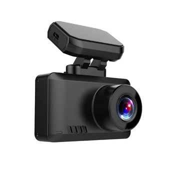Full HD 2160p GPS דאש מקליט מצלמה 4K ראיית לילה לרכב מראה Dashcam 170 מעלות זווית רחבה עם WIFI 