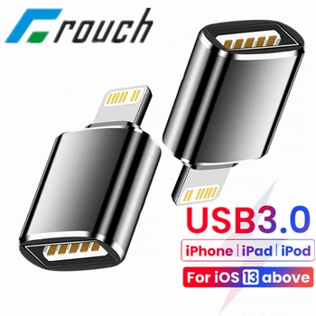 קראוץ ' ברק USB 3.0 מתאם דיסק U Card Reader נתונים טעינה מתאם OTG עבור iphone ipad ברק זכר USB נקבה